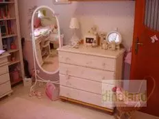 egyedi gyerekbútor fehér komód