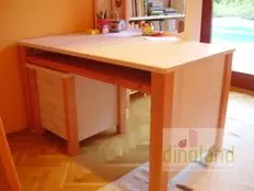 egyedi íróasztal emeletes ágyhoz