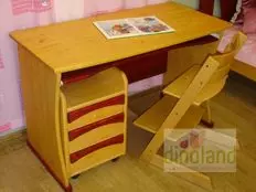 gyerek íróasztal konténerrel Anna